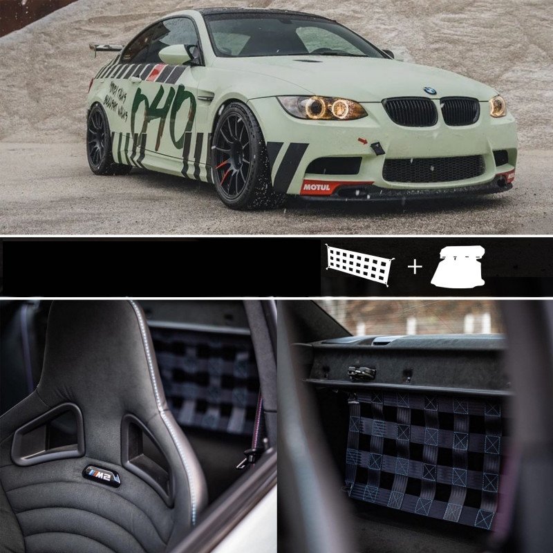 Clubsport Komplettset - Netz und Teppich für BMW M3 E92